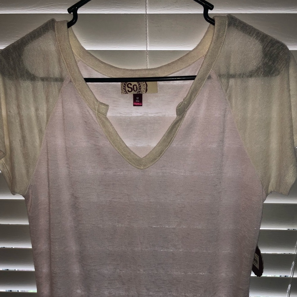 Sheer blouse